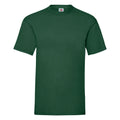 Flaschengrün - Front - Fruit Of The Loom Herren Kurzarm T-Shirt