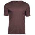 Traube - Front - Tee Jays Herren Interlock T-Shirt, Rundhalsausschnitt, Kurzarm