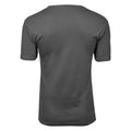 Staubgrau - Back - Tee Jays Herren Interlock T-Shirt, Rundhalsausschnitt, Kurzarm