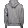 Grau meliert - Back - Tee Jays Herren Kapuzen Jacke