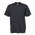 Dunkelgrau - Front - Tee Jays Herren Sof-Tee T-Shirt, Kurzarm, Rundhalsausschnitt