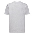 Grau meliert - Back - Fruit Of The Loom Herren Super Premium Kurzarm T-Shirt