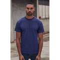 Marineblau - Back - Fruit Of The Loom Heavy Weight T-Shirt für Männer