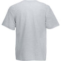 Grau - Back - Fruit Of The Loom Heavy Weight T-Shirt für Männer