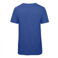 Royalblau meliert - Back - B&C Triblend Herren Sport T-shirt