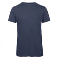 Marineblau meliert - Front - B&C Triblend Herren Sport T-shirt