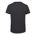 Dunkelgrau meliert - Back - B&C Triblend Herren Sport T-shirt