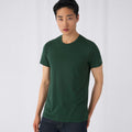 Waldgrün meliert - Back - B&C Triblend Herren Sport T-shirt