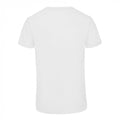 Weiß - Back - B&C Triblend Herren Sport T-shirt