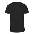 Schwarz - Back - B&C Triblend Herren Sport T-shirt