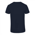 Marineblau - Back - B&C Triblend Herren Sport T-shirt