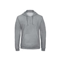 Grau Meliert - Front - B&C Unisex ID.203 50-50 Kapuzenpullover