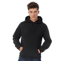 Schwarz - Back - B&C Unisex ID.203 50-50 Kapuzenpullover