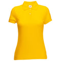 Sonnenblume - Front - Fruit Of The Loom Damen 65-35 Poloshirt, Kurzarm