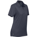 Marineblau - Side - Stormtech Damen Polo-Shirt Eclipse H2X-Dry