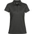 Carbon - Front - Stormtech Damen Polo-Shirt Eclipse H2X-Dry