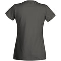 Graphit - Back - Damen Value Fitted Kurzarm Freizeit T-Shirt