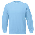 Hellblau - Front - Männer Jersey Sweater