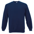 Marine Blau - Front - Männer Jersey Sweater