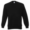 Schwarz - Front - Männer Jersey Sweater