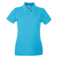 Zyan - Front - Fruit of the Loom - Poloshirt für Damen kurzärmlig