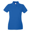 Kobalt - Front - Fruit of the Loom - Poloshirt für Damen kurzärmlig