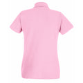 Babyrosa - Back - Fruit of the Loom - Poloshirt für Damen kurzärmlig