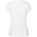 Schnee - Back - Fruit Of The Loom Damen Premium T-Shirt