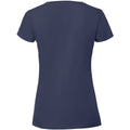 Ultramarin - Back - Fruit Of The Loom Damen Premium T-Shirt