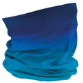 Blau - Front - Beechfield Unisex Schlauchschal mit Farbverlauf, für Erwachsene