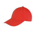 Rot - Front - Result Unisex Core Memphis Baseballkappe (2 Stück-Packung)