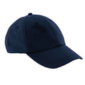 Marine blau - Front - Beechfield Unisex Wasserbeständig 6 Panel Baseball Kappe  (2 Stück-Packung)