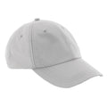 Hellgrau - Front - Beechfield Unisex Wasserbeständig 6 Panel Baseball Kappe  (2 Stück-Packung)