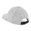 Hellgrau - Back - Beechfield Unisex Wasserbeständig 6 Panel Baseball Kappe  (2 Stück-Packung)