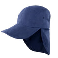 Marineblau - Front - Result Unisex Legionärskappe - Baseballkappe (2 Stück-Packung)