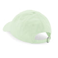 Pastell Mint - Back - Beechfield Unisex 6 Panel Dad Kappe (2 Stück-Packung)