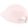 Pastell Rosa - Back - Beechfield Unisex 6 Panel Dad Kappe (2 Stück-Packung)