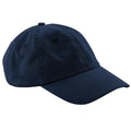 Marineblau - Front - Beechfield Unisex 6 Panel Dad Kappe (2 Stück-Packung)