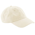 Beige - Front - Beechfield Unisex 6 Panel Dad Kappe (2 Stück-Packung)