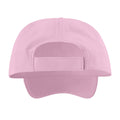 Pink - Back - Result Unisex Baseball Kappe Core Houston 5 Panel Printers (2 Stück-Packung)