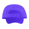 Violett - Back - Result Unisex Baseball Kappe Core Houston 5 Panel Printers (2 Stück-Packung)