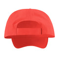 Rot - Back - Result Unisex Baseball Kappe Core Houston 5 Panel Printers (2 Stück-Packung)