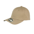 Khaki - Front - Result Unisex Baseballkappe Kansas Flex (2 Stück-Packung)