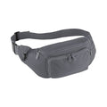 Graphite Grau - Front - Quadra Bauchtasche 2 Liter (2 Stück-Packung)