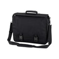 Schwarz - Back - Quadra Portfolio Schultertasche - 12 Liter (2 Stück-Packung)