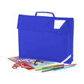 Helles Royalblau - Back - Quadra Jugend Büchertasche - 5 Liter (2 Stück-Packung)