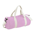 Klassik Pink-Weiß - Front - Bagbase Seesack - Reisetasche, 20 Liter (2 Stück-Packung)