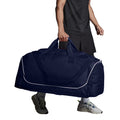 Marineblau-Hellgrau - Back - Quadra Teamwear Jumbo Kit Sporttasche - 110 Liter (2 Stück-Packung)