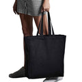 Schwarz - Back - Quadra Canvas Stofftasche, 19 Liter (2 Stück-Packung)