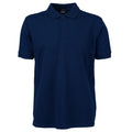 Navy - Front - Tee Jays Herren Luxus Sport Polo Shirt